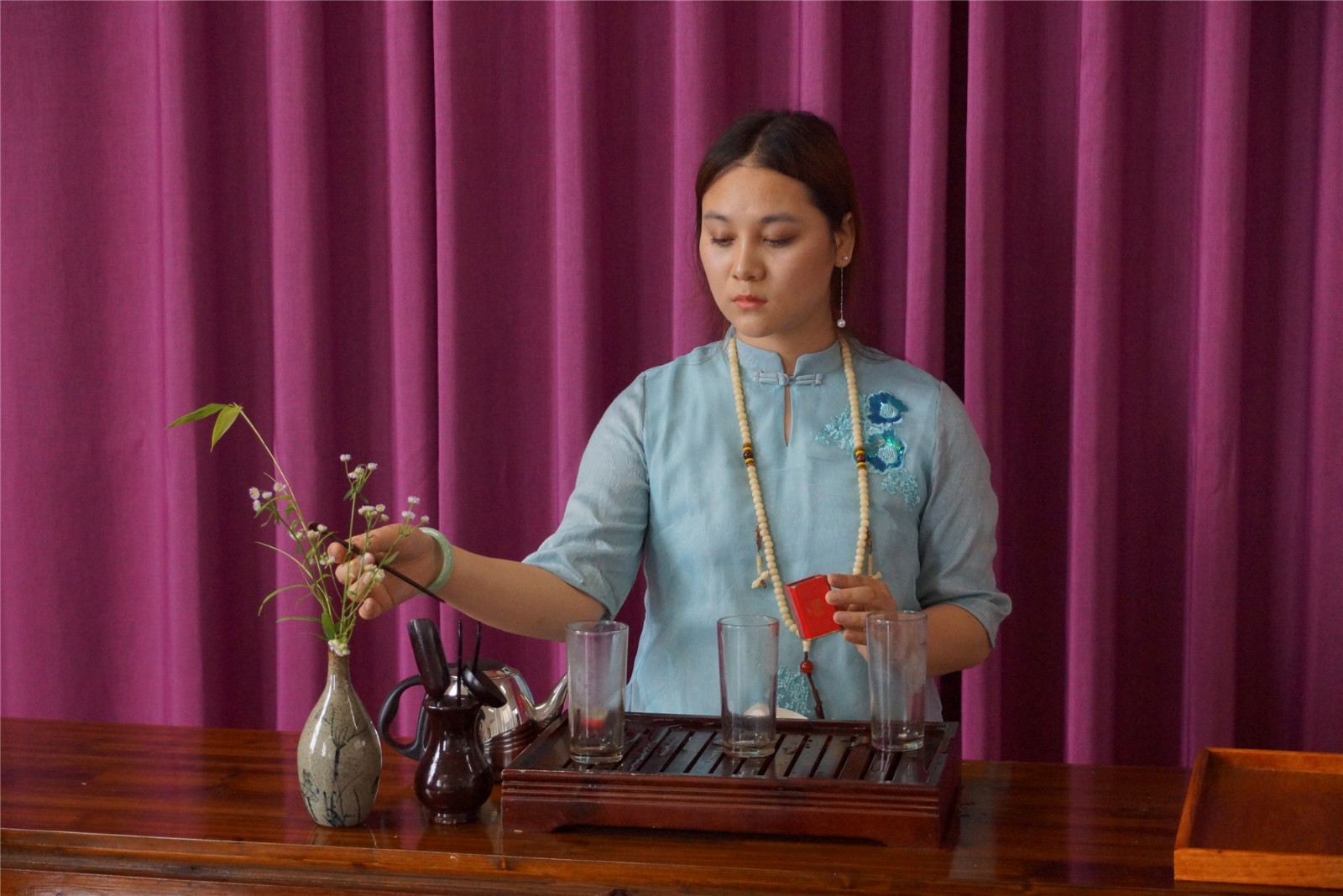 2017年度jdb电子游戏第三期涉茶类国家中高级职业资格考试顺遂举行