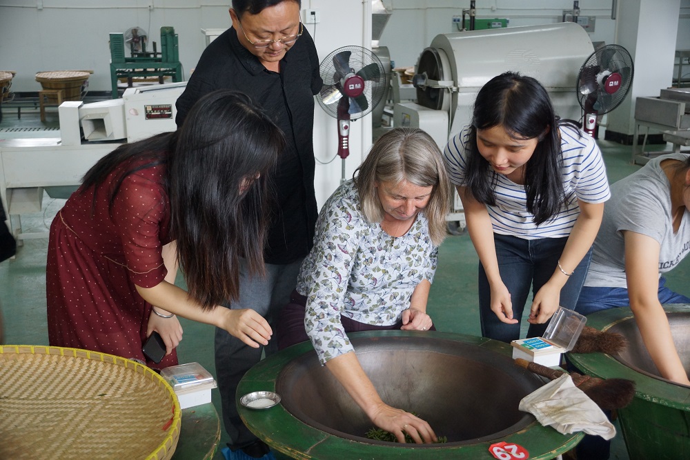 欧盟茶业专家来我院举行茶文化交流