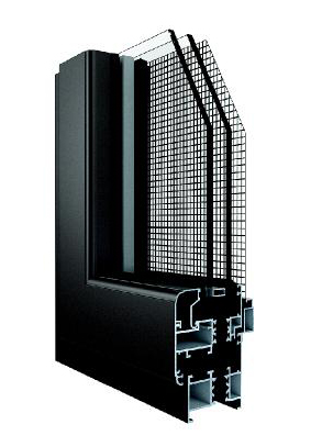 5b898e442676a80a 伟家业 隔热平开门窗50系统内开内倒窗